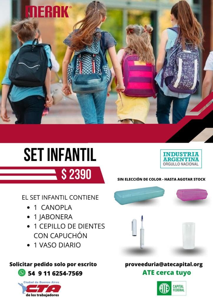 set infantil