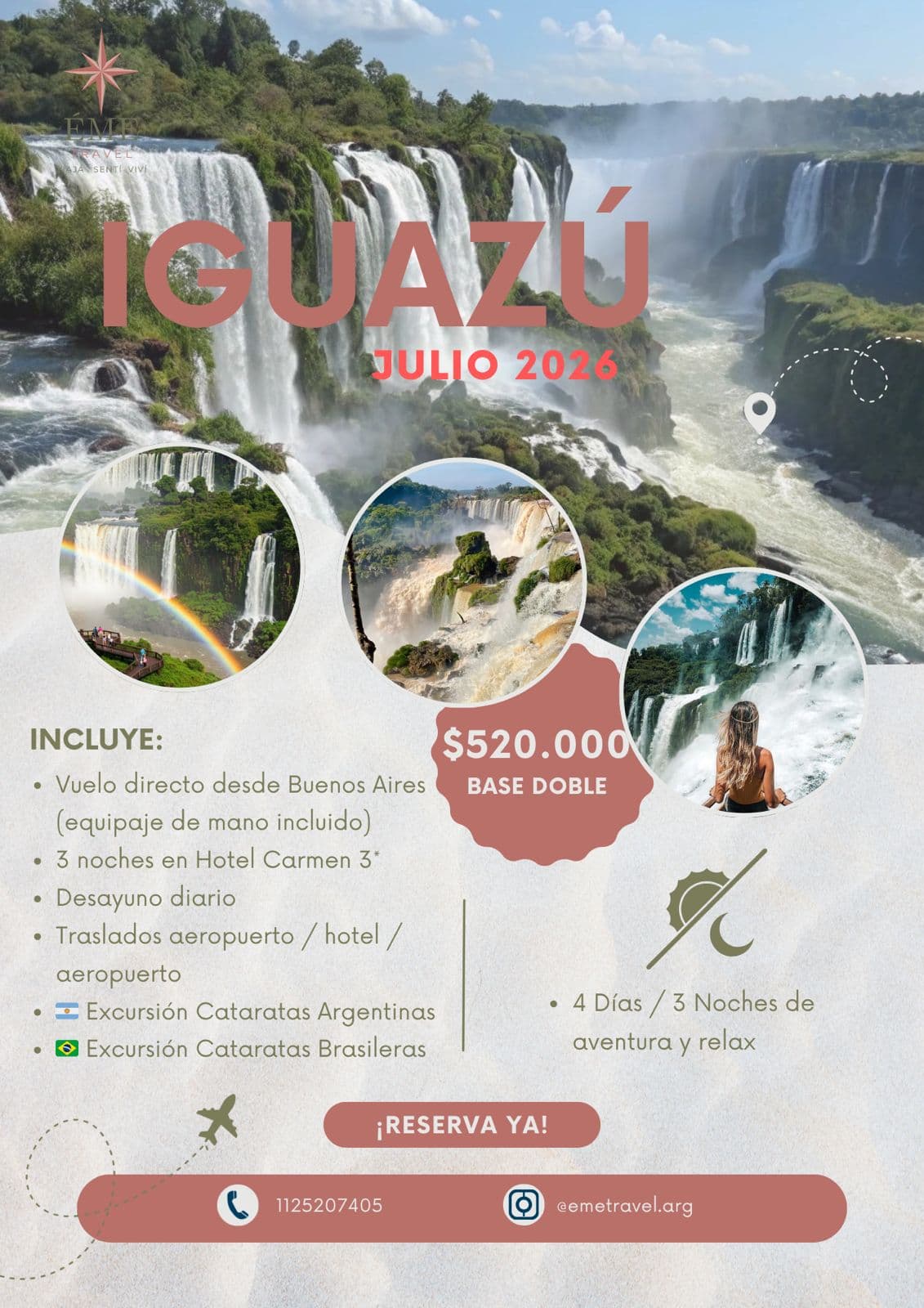 Iguazú en Julio