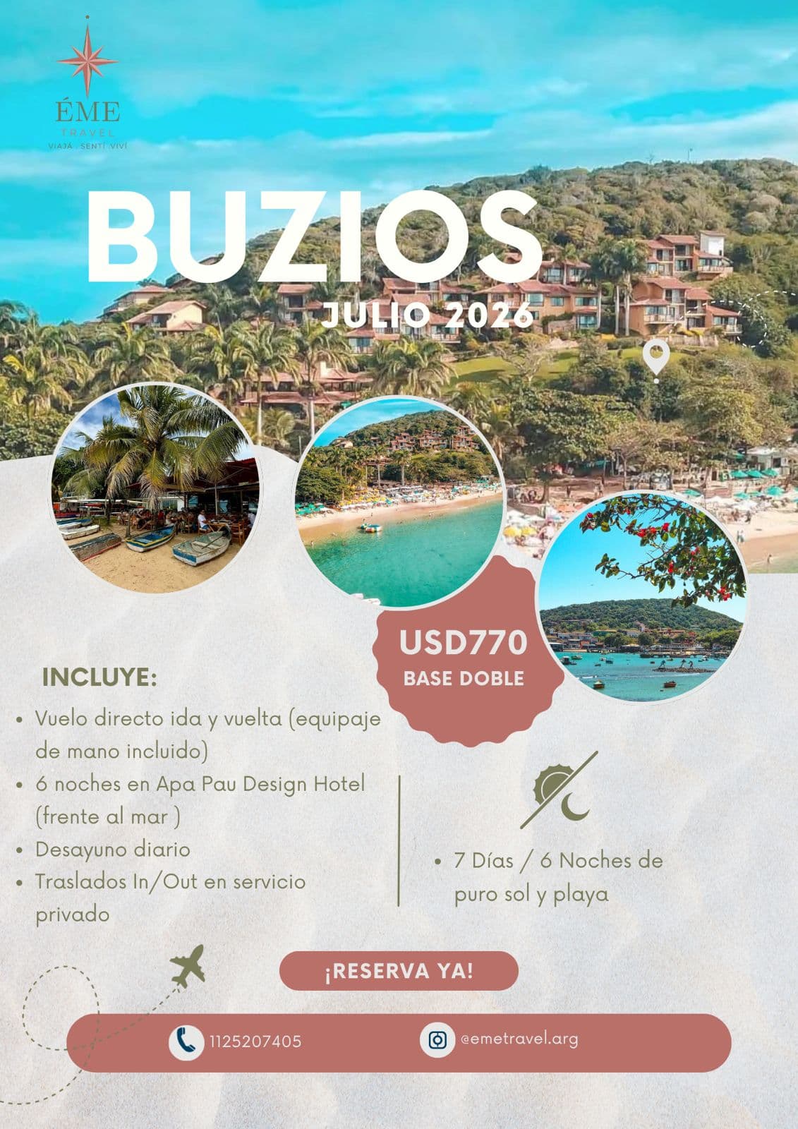 Buzios en Julio
